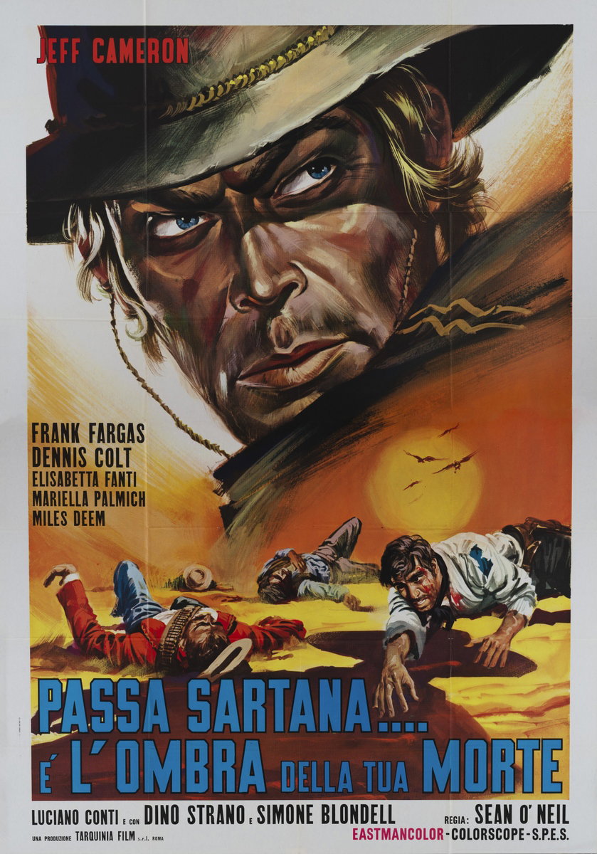 Poster 2 for the film Passa Sartana... è l'ombra della tua morte! (1969)