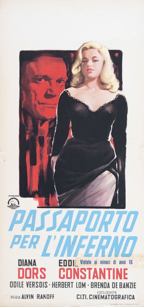 Passaporto per l'inferno - Lobby Card 1
