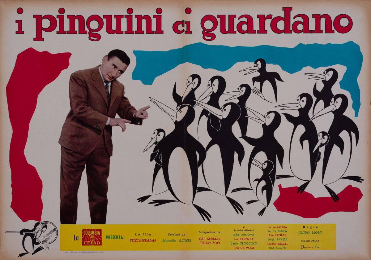 I pinguini ci guardano - Fotobusta 1