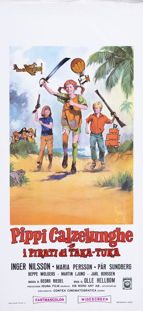 Pippi Calzelunghe e i pirati di Taka-Tuka - Locandina 1