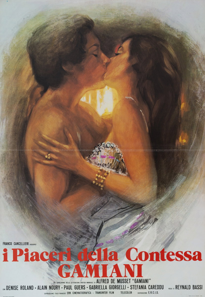 Manifesto 3 per il film I piaceri della contessa Gamiani (1974)