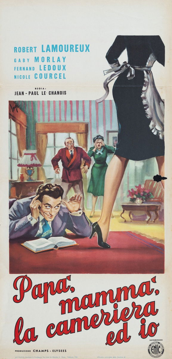 Papà, mammà, la cameriera ed io - Locandina 1