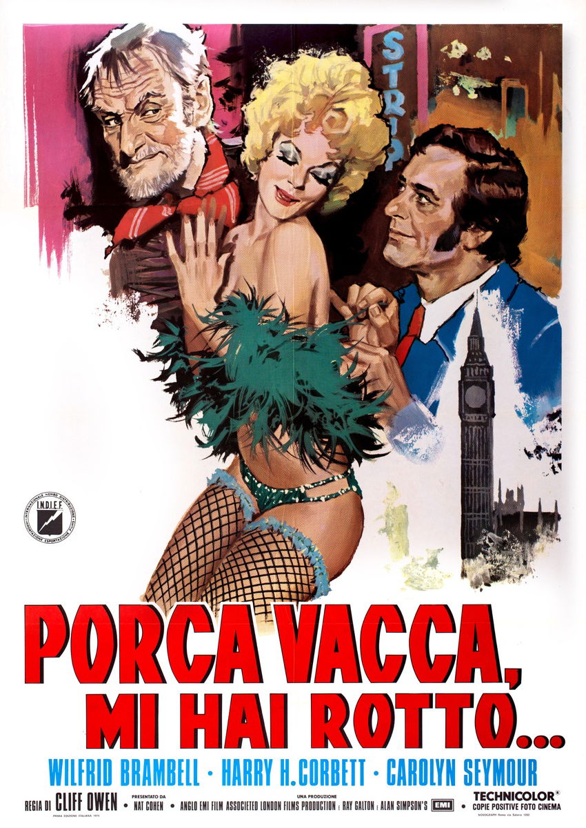 Porca vacca mi hai rotto... - Manifesto 1