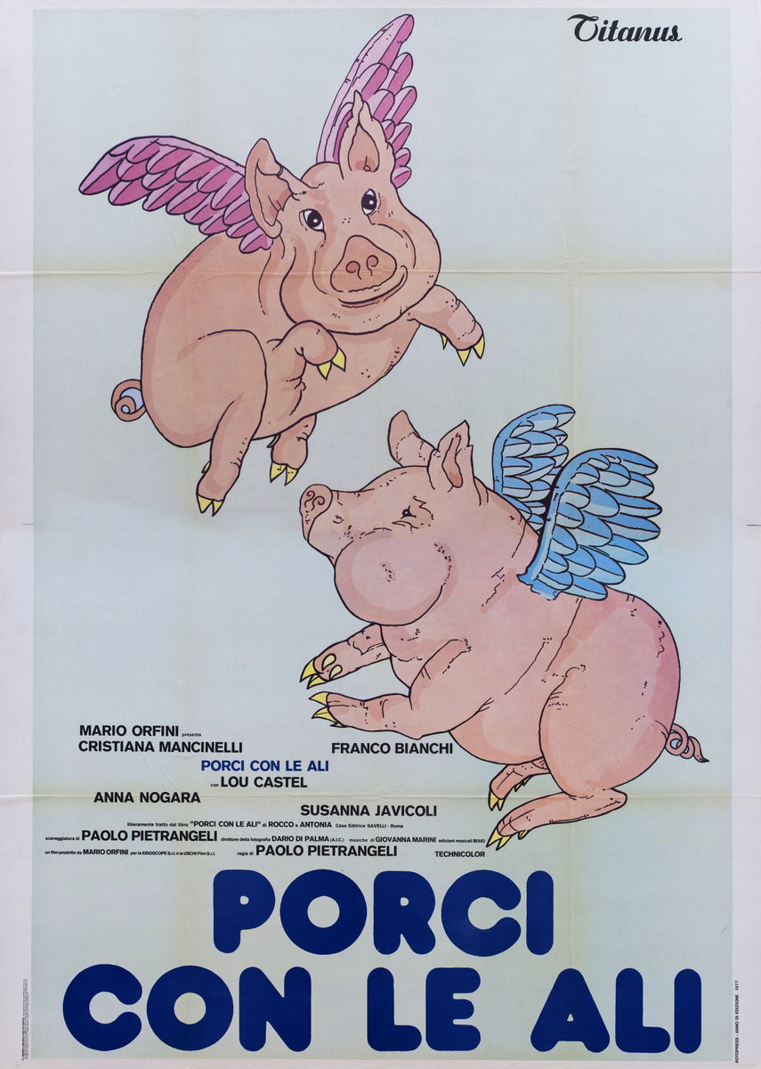 Porci con le ali - Manifesto 1