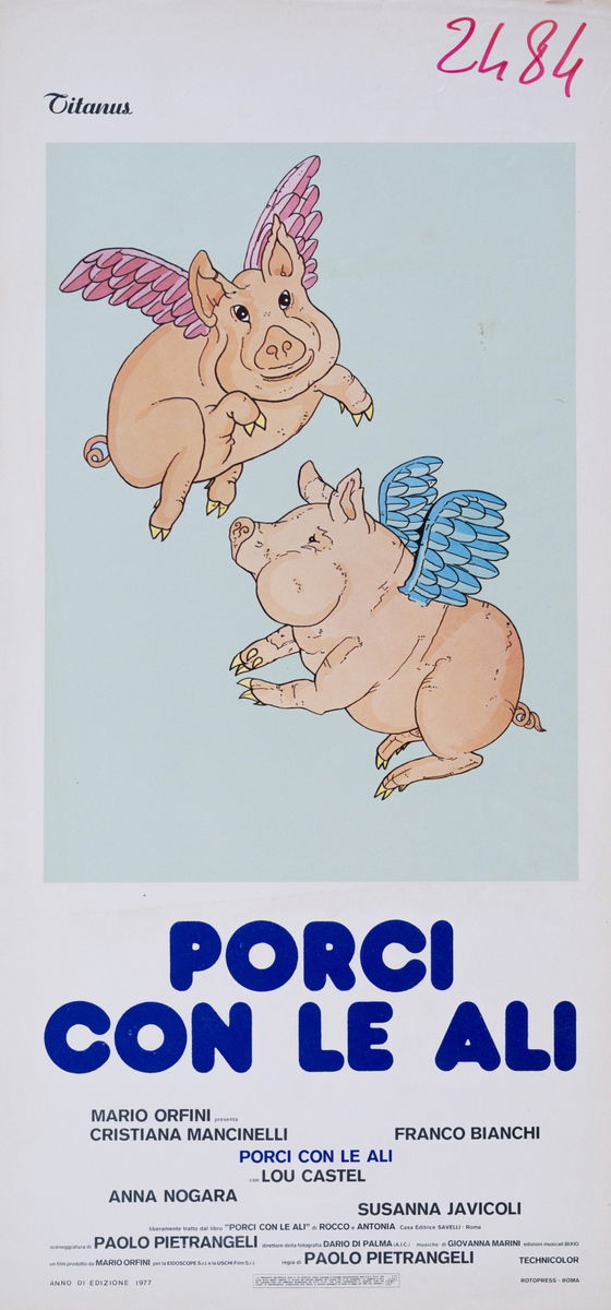 Pigs Have Wings - Lobby Card 1