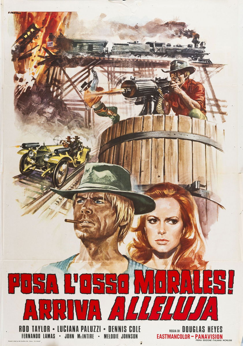 Posa l'osso Morales! Arriva alleluja - Manifesto 1