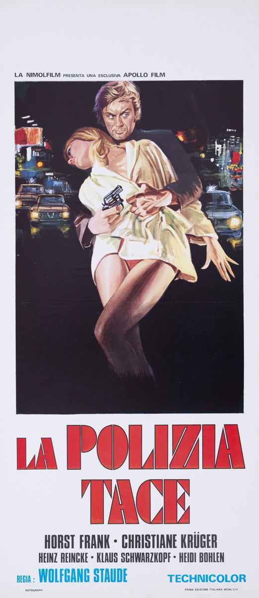 La polizia tace - Lobby Card 1