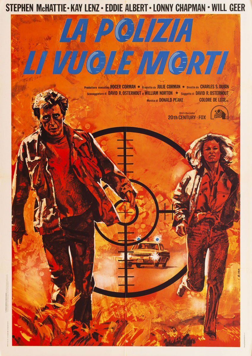 La polizia li vuole morti - Manifesto 1