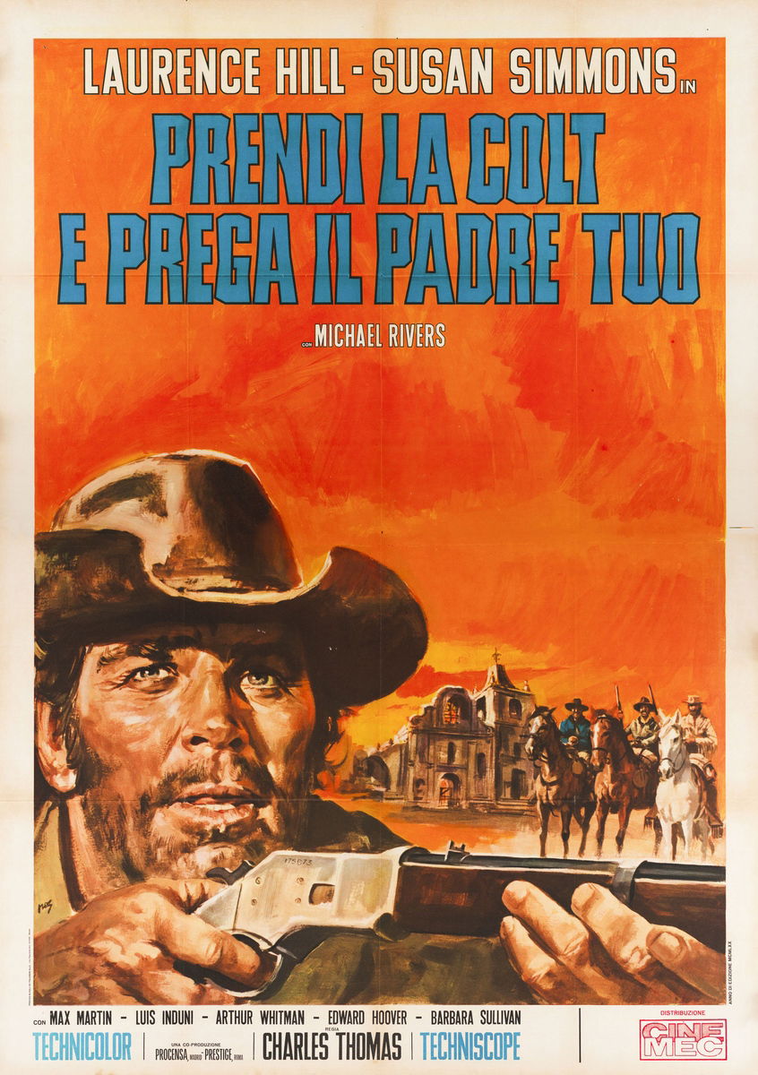 Prendi la colt e prega il padre tuo - Manifesto 1