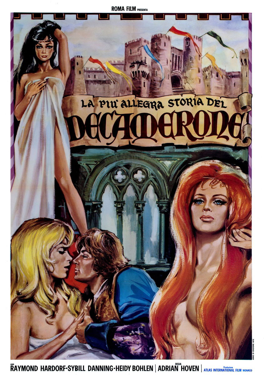 La più allegra storia del Decamerone - Manifesto 1