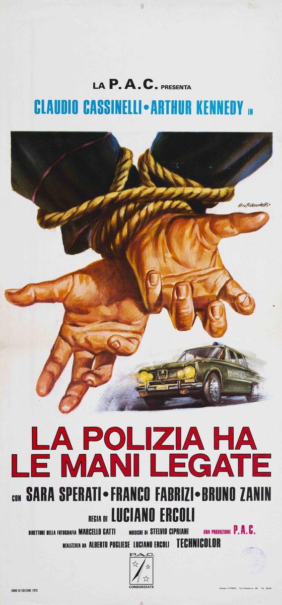 La polizia ha le mani legate - Locandina 1