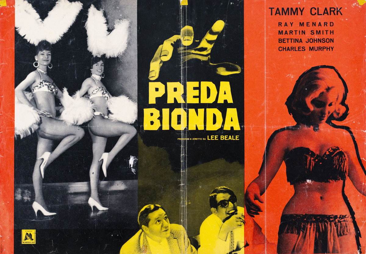 Fotobusta 2 per il film Preda bionda (1963)