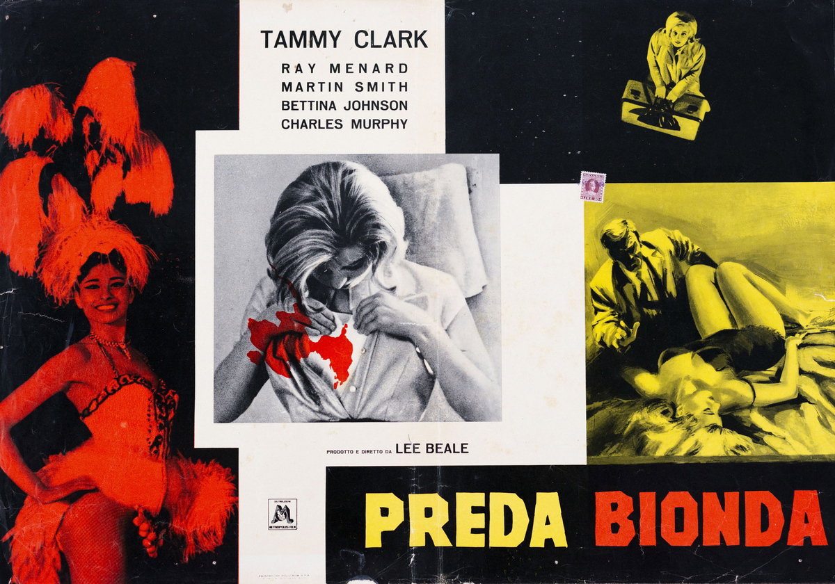Lobby Card 4 for the film Preda bionda (1963)