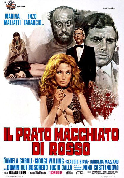 Il prato macchiato di rosso