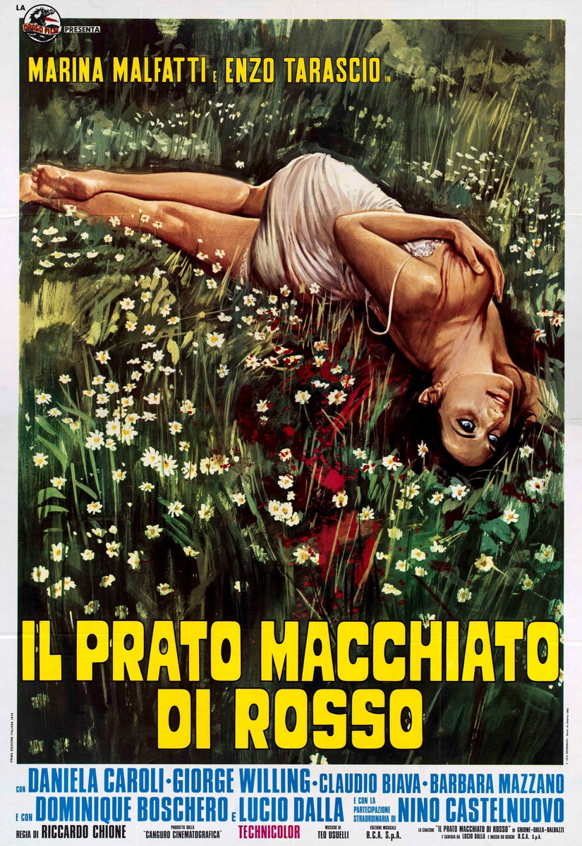 Poster 2 for the film The Bloodstained Lawn (1973)