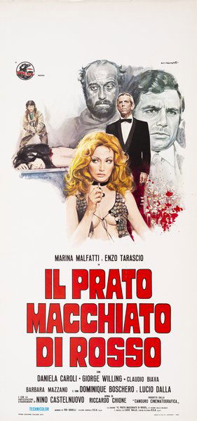 Il prato macchiato di rosso