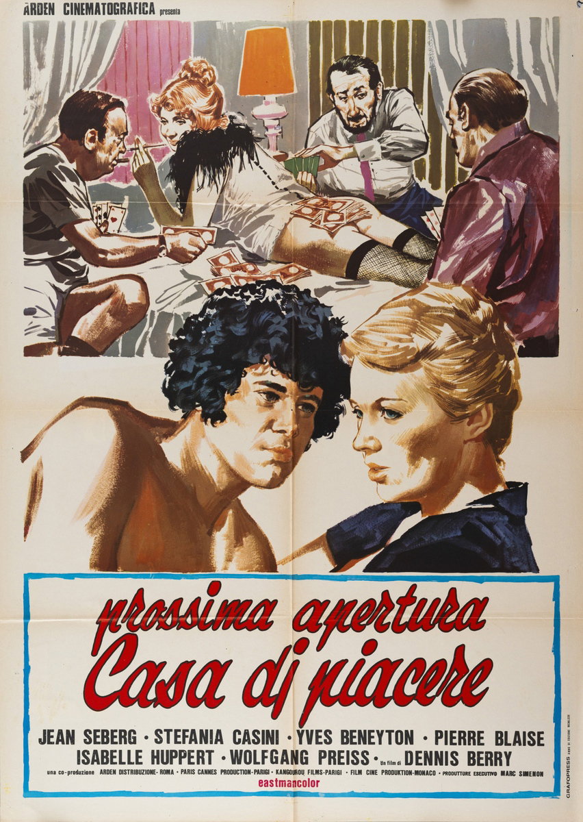 Manifesto 2 per il film Prossima apertura casa di piacere (1975)