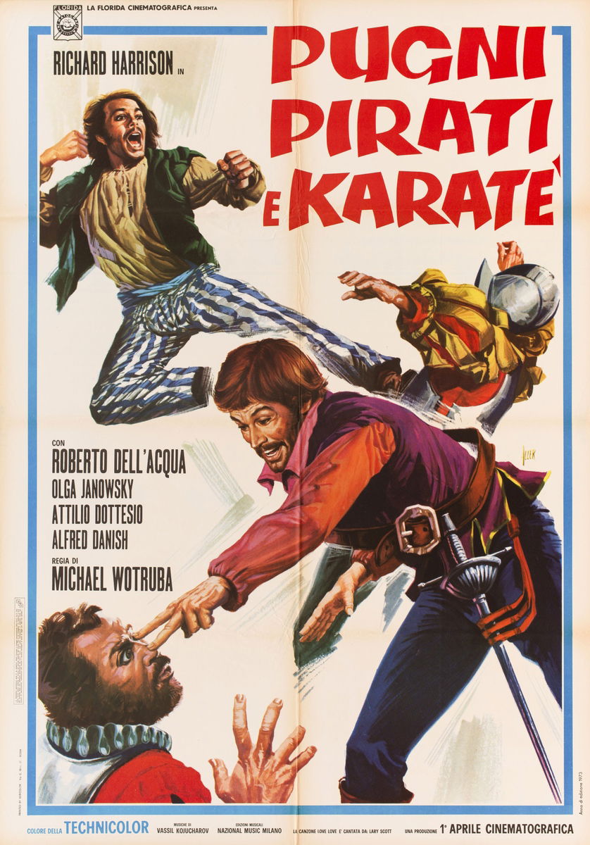 Fists, Pirate & Karate - Poster 1