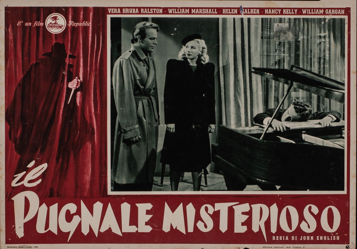 Il pugnale misterioso - Fotobusta 1