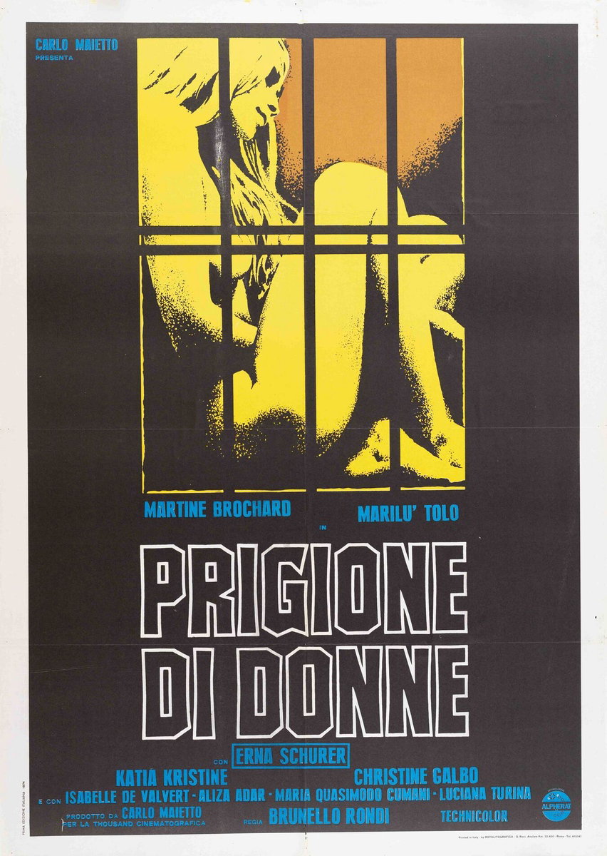 Manifesto 2 per il film Prigione di donne (1974)