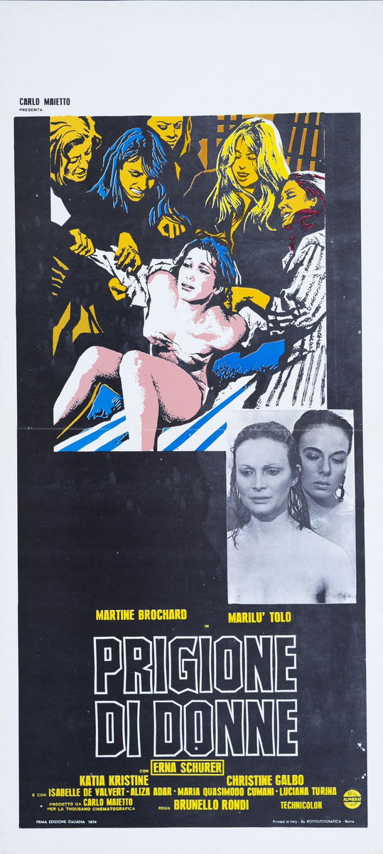 Riot in a Women's Prison - Lobby Card 1