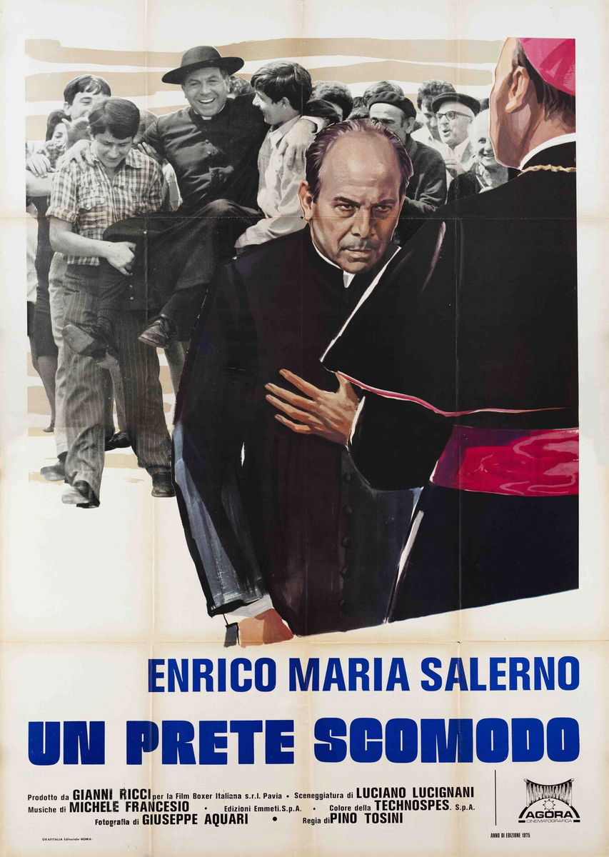 Un prete scomodo - Manifesto 1