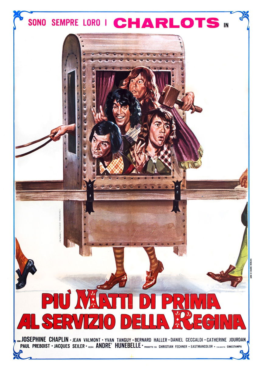 Più matti di prima al servizio della regina - Manifesto 1