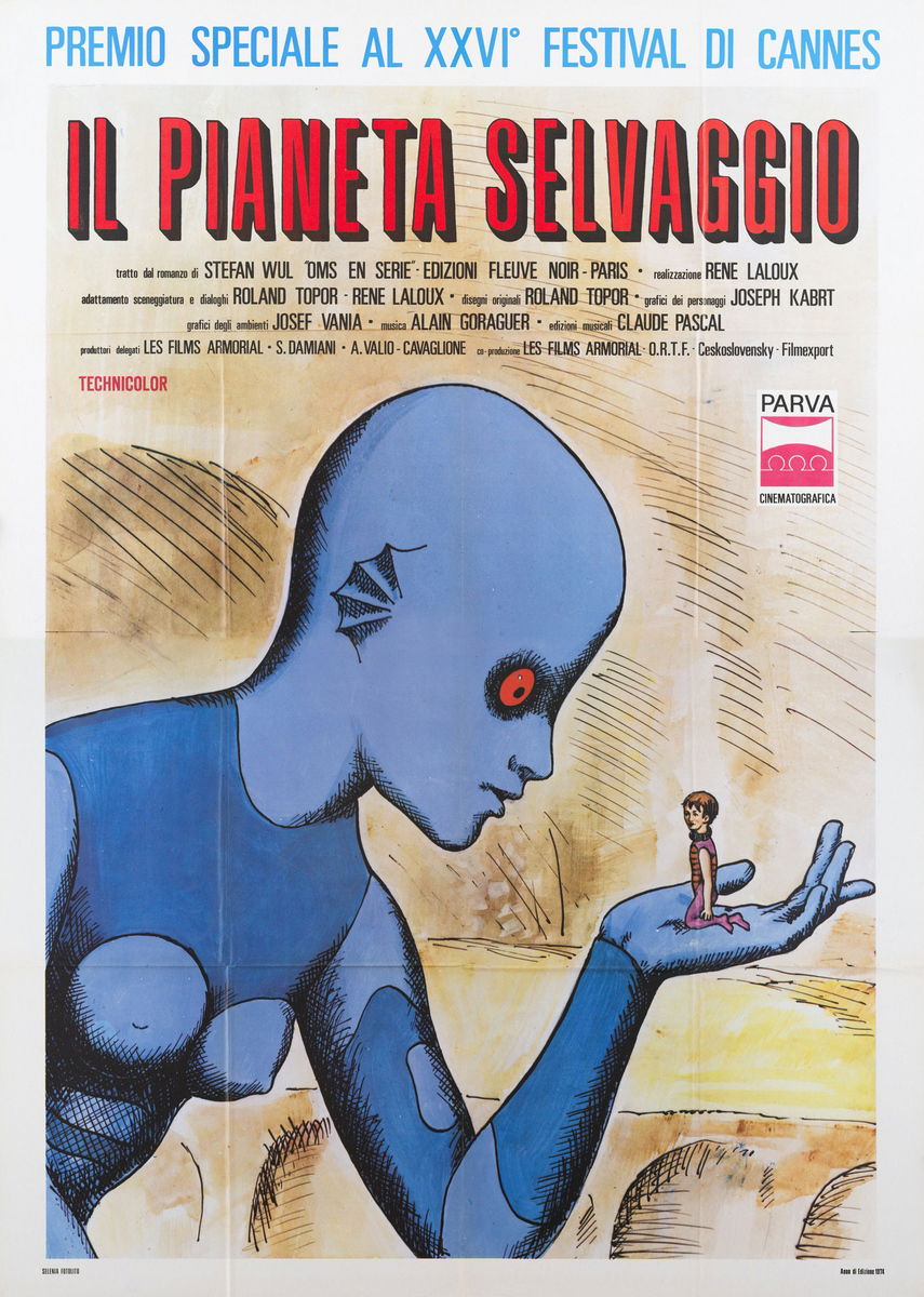 Il pianeta selvaggio - Manifesto 1