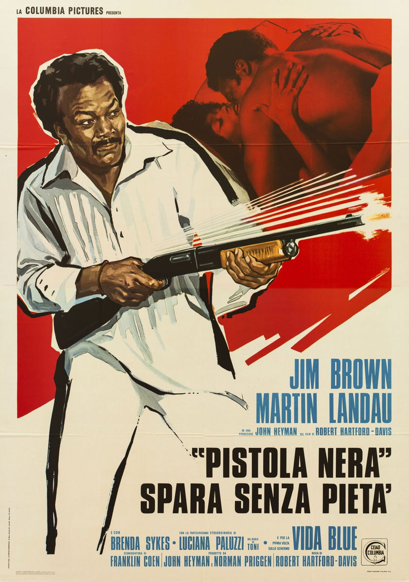 "Pistola nera" spara senza pietà - Manifesto 1