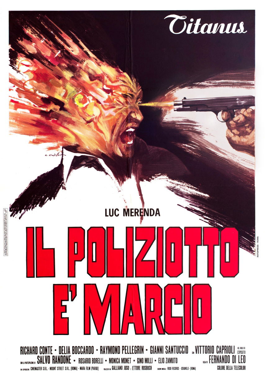 Il poliziotto è marcio - Manifesto 1