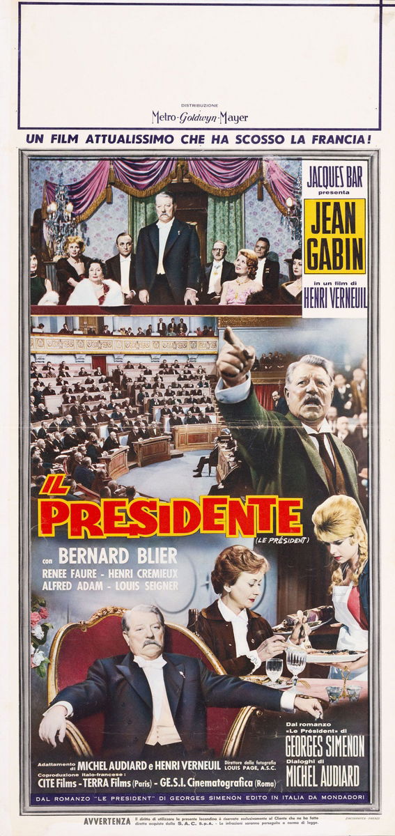 Il presidente - Locandina 1