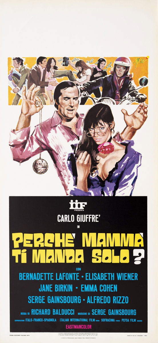 Perché mammà ti manda solo? - Locandina 1