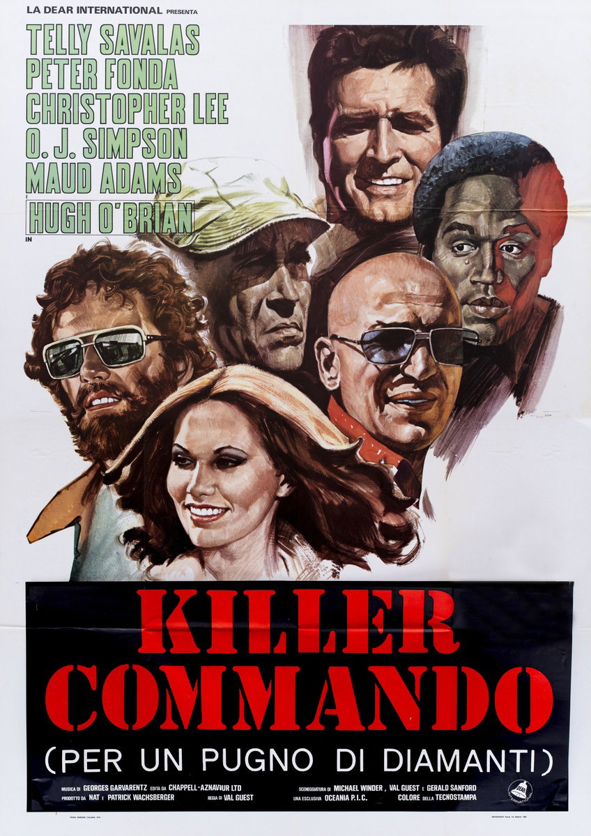 Killer Commando - Per un pugno di diamanti - Manifesto 2