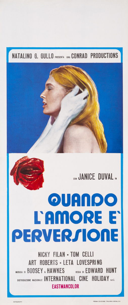 Quando l'amore non è perversione - Locandina 1