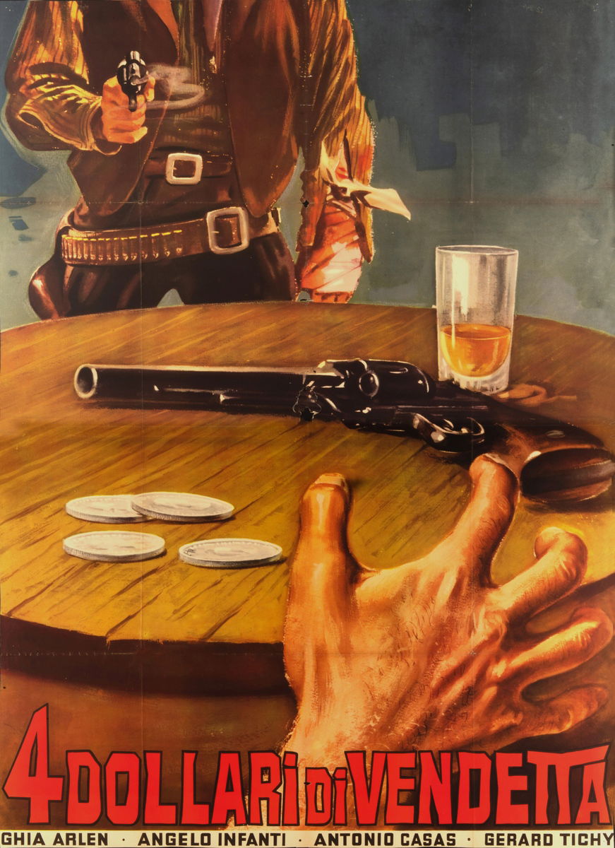 4 dollari di vendetta - Manifesto 1