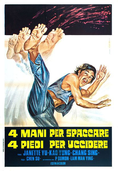 Quattro mani per spaccare quattro piedi per uccidere