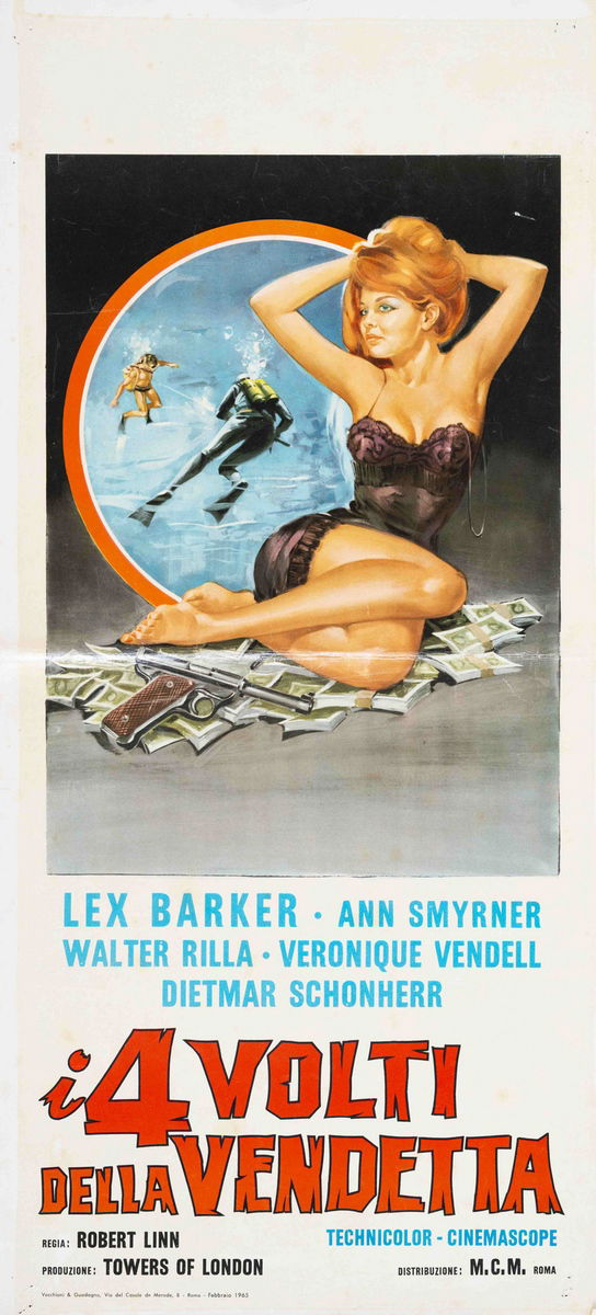 I quattro volti della vendetta - Lobby Card 1