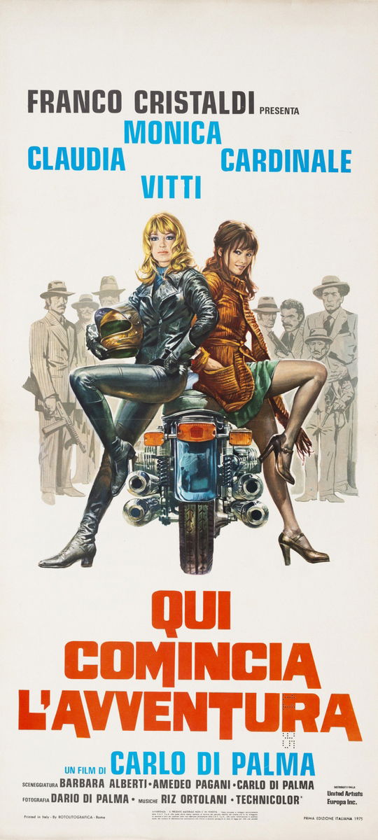 Blonde in Black Leather - Lobby Card 1