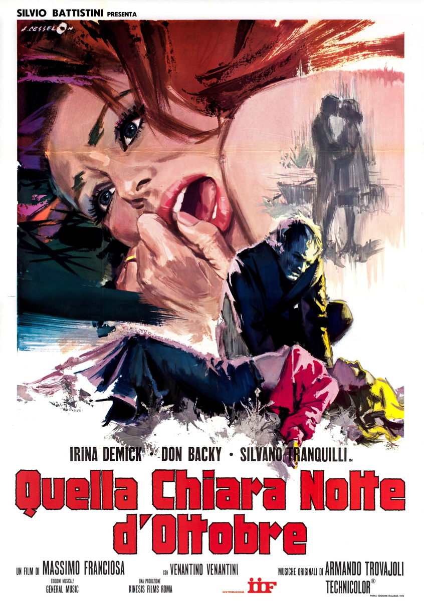 Quella chiara notte d'ottobre - Manifesto 1