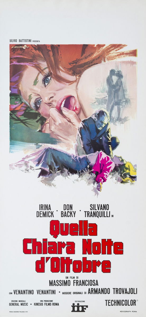 Quella chiara notte d'ottobre - Locandina 1