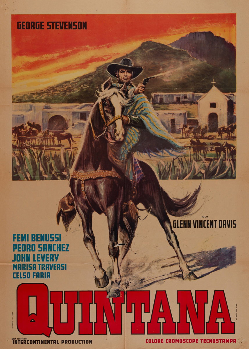 Manifesto 3 per il film Quintana (1969)