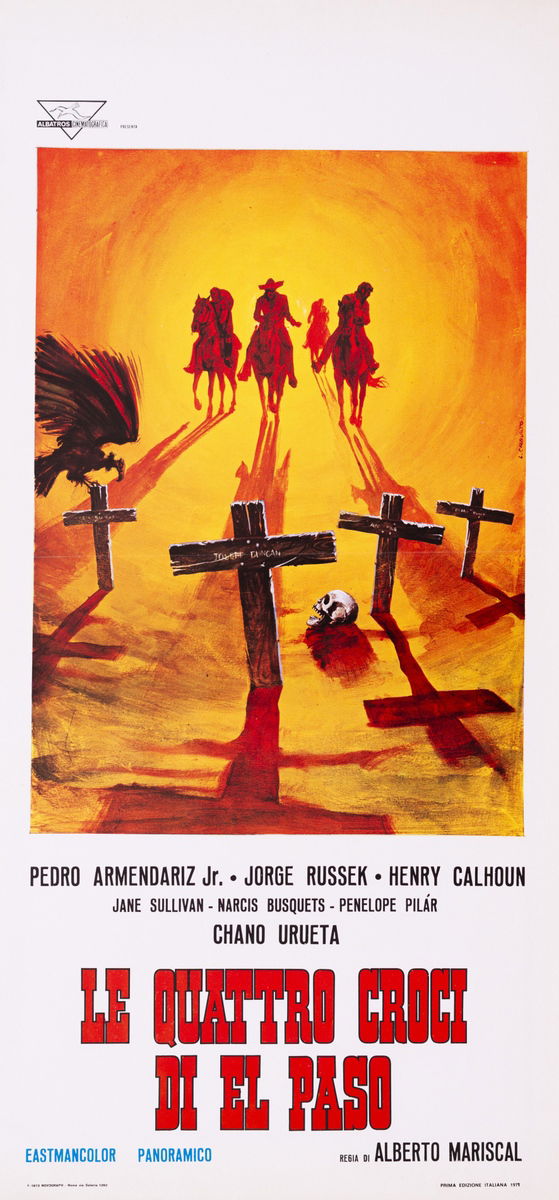 Le quattro croci di El Paso - Lobby Card 1