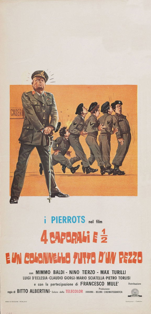 4 caporali e 1/2 e un colonnello tutto d'un pezzo - Locandina 1