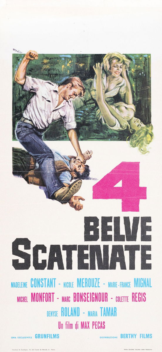 Quattro belve scatenate - Locandina 1