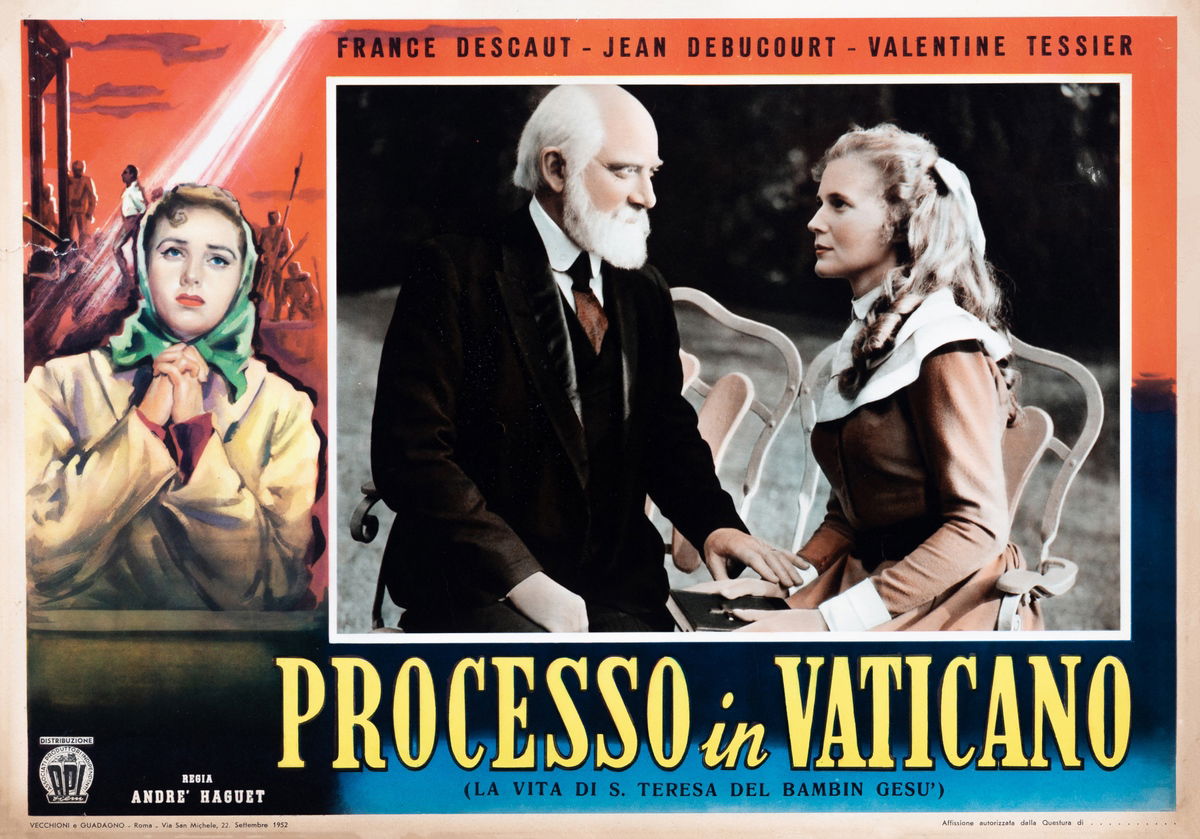 Processo in Vaticano - la vita di S. Teresa di Lisieux - Fotobusta 1