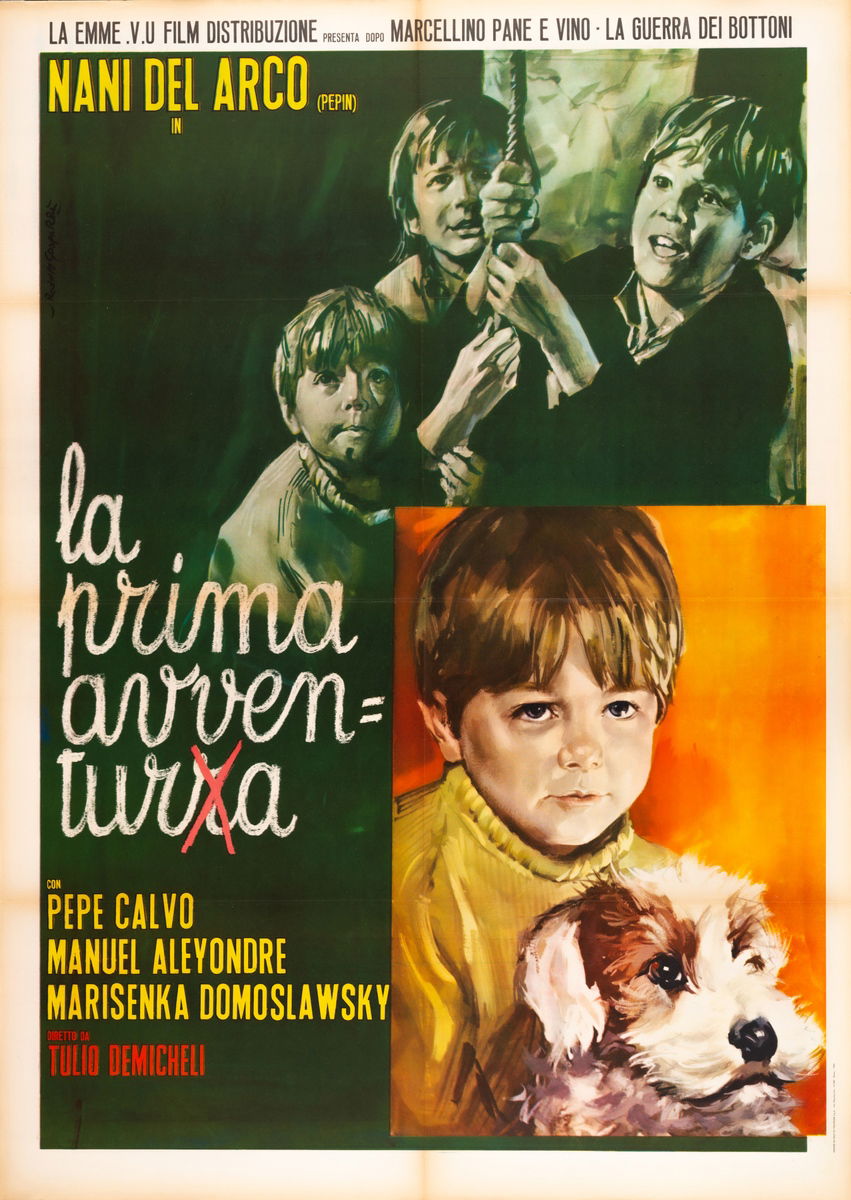 La prima avventura - Manifesto 1