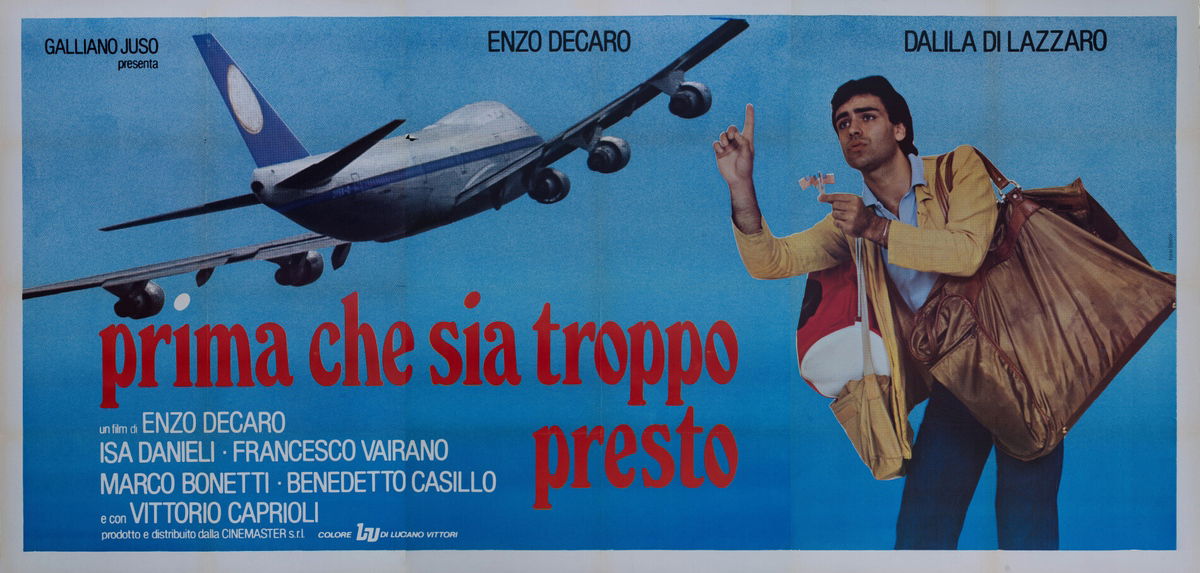 Prima che sia troppo presto - Manifesto 1