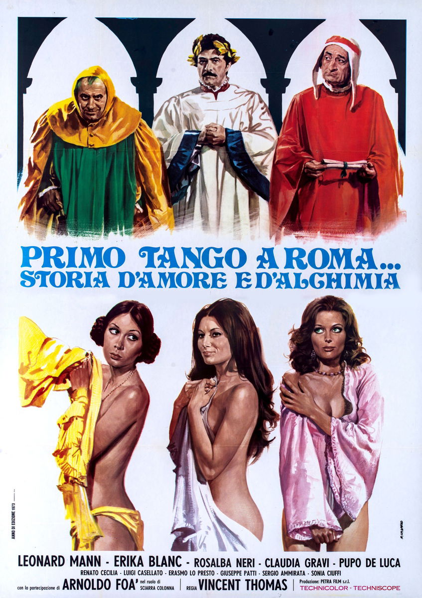 Primo tango a Roma... storia d'amore e d'alchimia - Manifesto 1