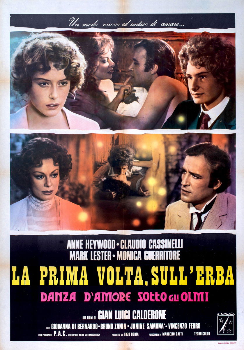 La prima volta, sull'erba - Manifesto 1