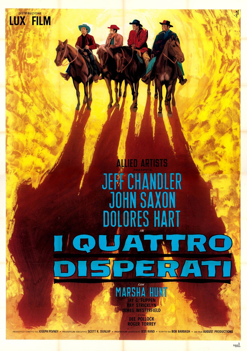 I quattro disperati - Manifesto 1